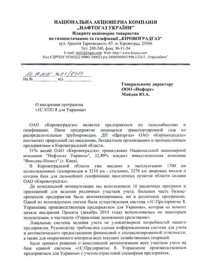 Кіровоград газ